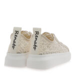 Γυναικεία Sneakers Renato Garini 66-61RG18 Μπεζ Δαντέλα