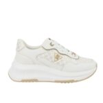 Γυναικεία Sneakers Renato Garini 2315-52RG57 Λευκό Πλατίνα Στάμπα W119R35732C1