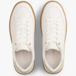 Γυναικεία Δερμάτινα Sneakers Tommy Hilfiger FW0FW09400-01T Λευκά