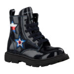 Παιδικά Μποτάκια Tommy Hilfiger Κορίτσι Lace-Up Bootie T3A5-30836-1026 Μπλε (28-34)