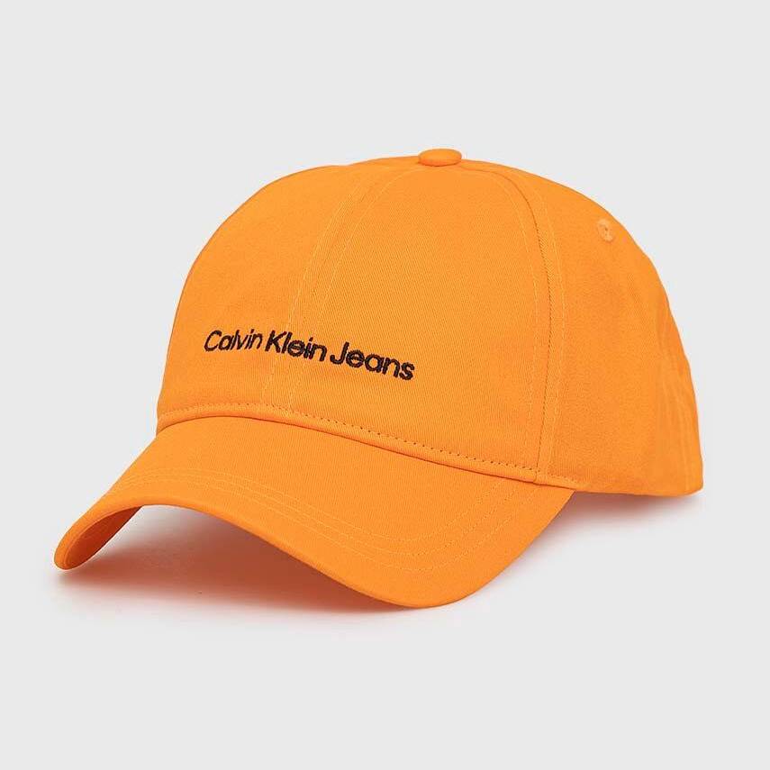 Ανδρικό Καπέλο Calvin Klein K50K510062 SCB Πορτοκαλί Ανδρικό Καπέλο Calvin Klein K50K510062 SCB Πορτοκαλί