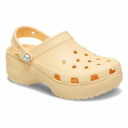 Γυναικεία Ανατομικά Σαμπό Crocs Classic Platform 211231-78Z Πορτοκαλί