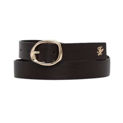 Γυναικεία Δερμάτινη Ζώνη Tommy Hilfiger AW0AW18697-GUG Καφέ Σκούρο