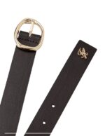 Γυναικεία Δερμάτινη Ζώνη Tommy Hilfiger AW0AW18697-GUG Καφέ Σκούρο