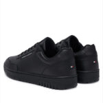 Ανδρικά Δερμάτινα Sneakers Tommy Hilfiger FM0FM05927-BDS Μαύρα