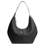 Γυναικεία Τσάντα Ώμου Tommy Hilfiger Hobo AW0AW18776-BDS Μαύρη
