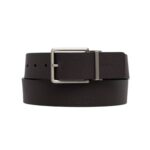 Ανδρική Δερμάτινη Ζώνη Διπλής Όψης Calvin Klein LV04D7118G-VZZ Μαύρη-Καφέ