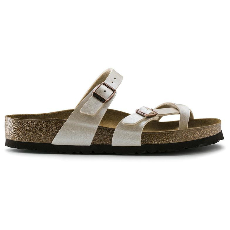 Γυναικείες Ανατομικές Παντόφλες Birkenstock Mayari Birko-Flor Pearl White 0071661 Regular Fit Γυναικείες Ανατομικές Παντόφλες Birkenstock Mayari Birko-Flor Pearl White 0071661 Regular Fit