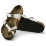 Γυναικείες Ανατομικές Παντόφλες Birkenstock Mayari Birko-Flor Pearl White 0071661 Regular Fit