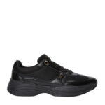 Γυναικεία Δερμάτινα Sneakers Tommy Hilfiger FW0FW09413-BDS Μαύρα