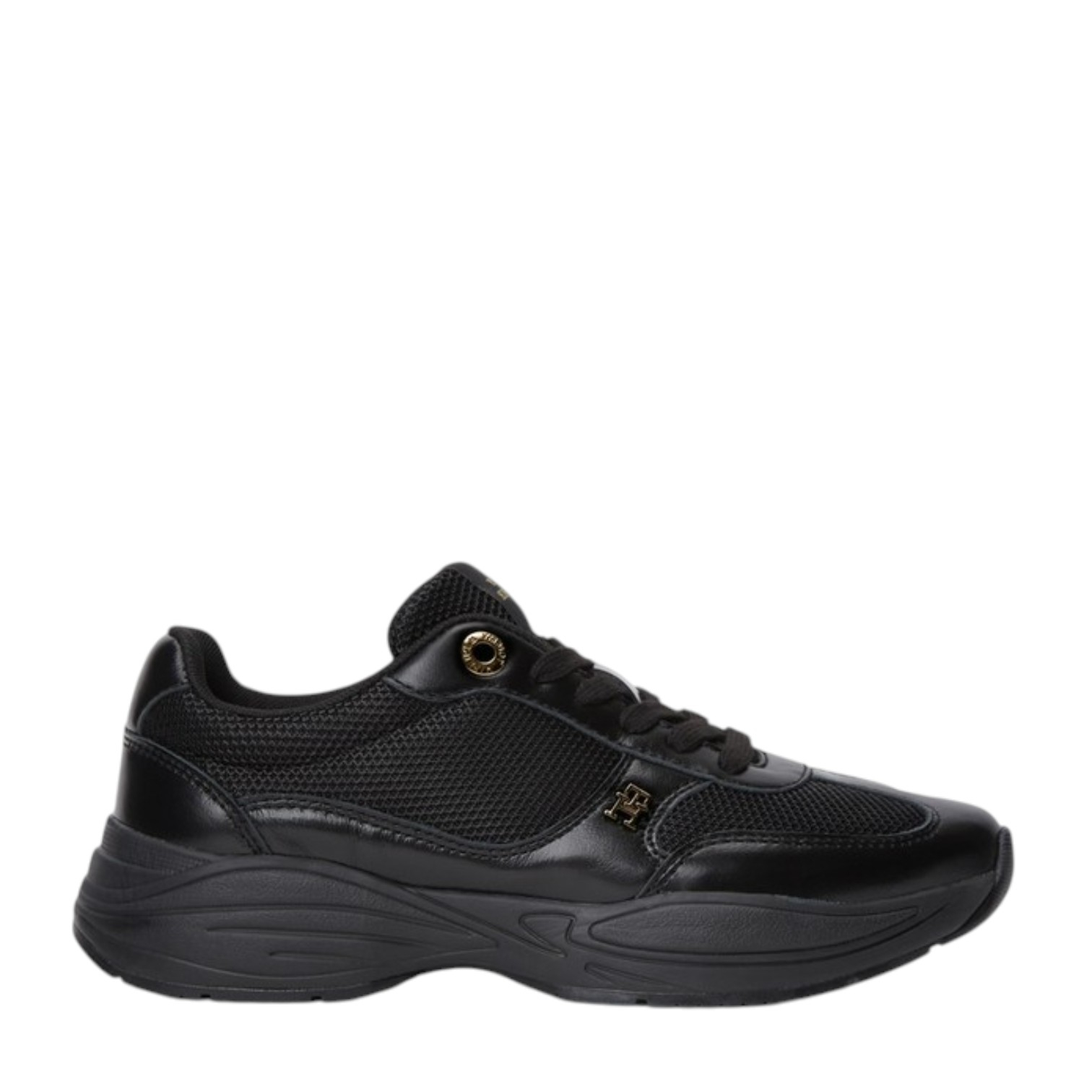 Γυναικεία Δερμάτινα Sneakers Tommy Hilfiger FW0FW09413-BDS Μαύρα Γυναικεία Δερμάτινα Sneakers Tommy Hilfiger FW0FW09413-BDS Μαύρα