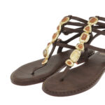 Γυναικεία Flat Σανδάλια Εxe ΕΧ2504-21 Καφέ W471S4211501