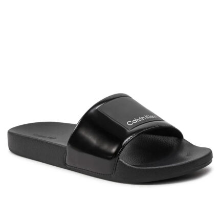 Ανδρικές Παντόφλες Pool Slide Calvin Klein HM0HM01466 BEH Μαύρες
