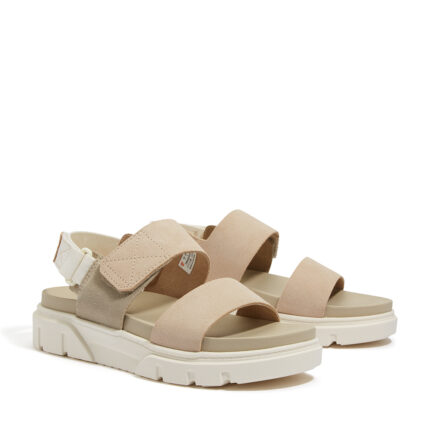 Γυναικεία Ανατομικά Δερμάτινα Πέδιλα Timberland Greyfield TB0A2QJAER3 Μπεζ