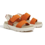 Γυναικεία Ανατομικά Δερμάτινα Πέδιλα Timberland Greyfield TB0A2QJAETL Πορτοκαλί