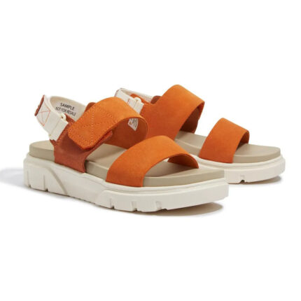 Γυναικεία Ανατομικά Δερμάτινα Πέδιλα Timberland Greyfield TB0A2QJAETL Πορτοκαλί