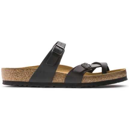 Ανατομικές Παντόφλες Birkenstock Mayari Black Birko-Flor 0071791 Regular Fit