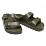 Ανδρικές Ανατομικές Παντόφλες Birkenstock Arizona Eva 1019094 Khaki Regular Fit