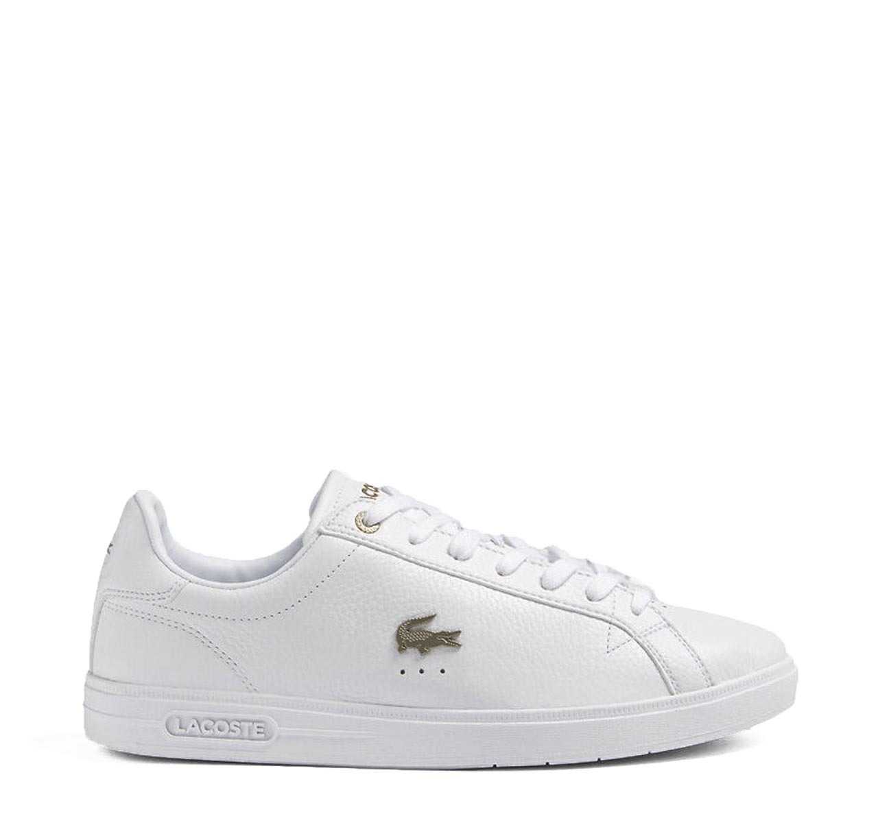 Ανδρικά Sneakers Lacoste Graduate Pro 45SMA011821G Λευκά Ανδρικά Sneakers Lacoste Graduate Pro 45SMA011821G Λευκά