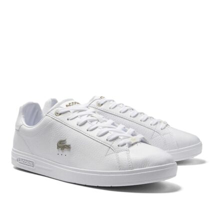 Ανδρικά Sneakers Lacoste Graduate Pro 45SMA011821G Λευκά