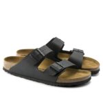 Unisex Ανατομικά Σανδάλια Birkenstock Arizona Bs Μαύρα Narrow Fit 0051793