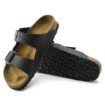 Unisex Ανατομικά Σανδάλια Birkenstock Arizona Bs Μαύρα Narrow Fit 0051793