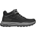 Ανδρικά Ανατομικά Δερμάτινα Μποτάκια Skechers Zeller 204699-BLK Μαύρα