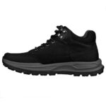 Ανδρικά Ανατομικά Δερμάτινα Μποτάκια Skechers Zeller 204699-BLK Μαύρα