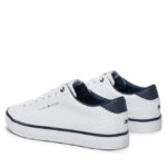 Ανδρικά Δερμάτινα Sneakers Tommy Hilfiger FM0FM05041 YBS Λευκά