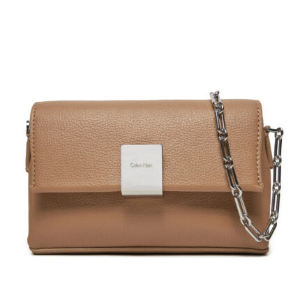 Γυναικεία Τσάντα Χιαστί Calvin Klein K60K612785 PAI Καφέ