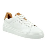 Ανδρικά Δερμάτινα Sneakers Gant Mc Julien 30631891 G28 Λευκό Ταμπά