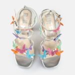 Γυναικεία Πέδιλα Buffalo June Miss Butterfly BN12916151 Ασημί