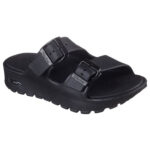 Γυναικείες Ανατομικές Παντόφλες Skechers Desire 111304/BLK Μαύρες