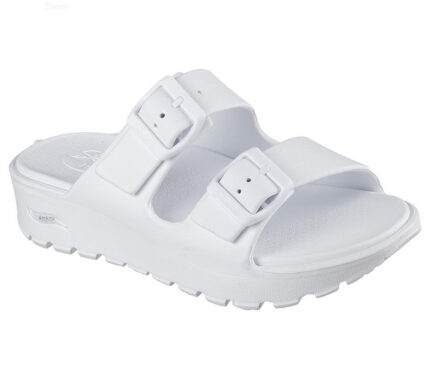 Γυναικείες Ανατομικές Παντόφλες Skechers Desire 111304/WHT Λευκά