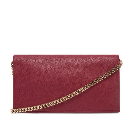 Γυναικεία Τσάντα Tommy Hilfiger Flap W/Chain AW0AW17403 XJS Κόκκινη