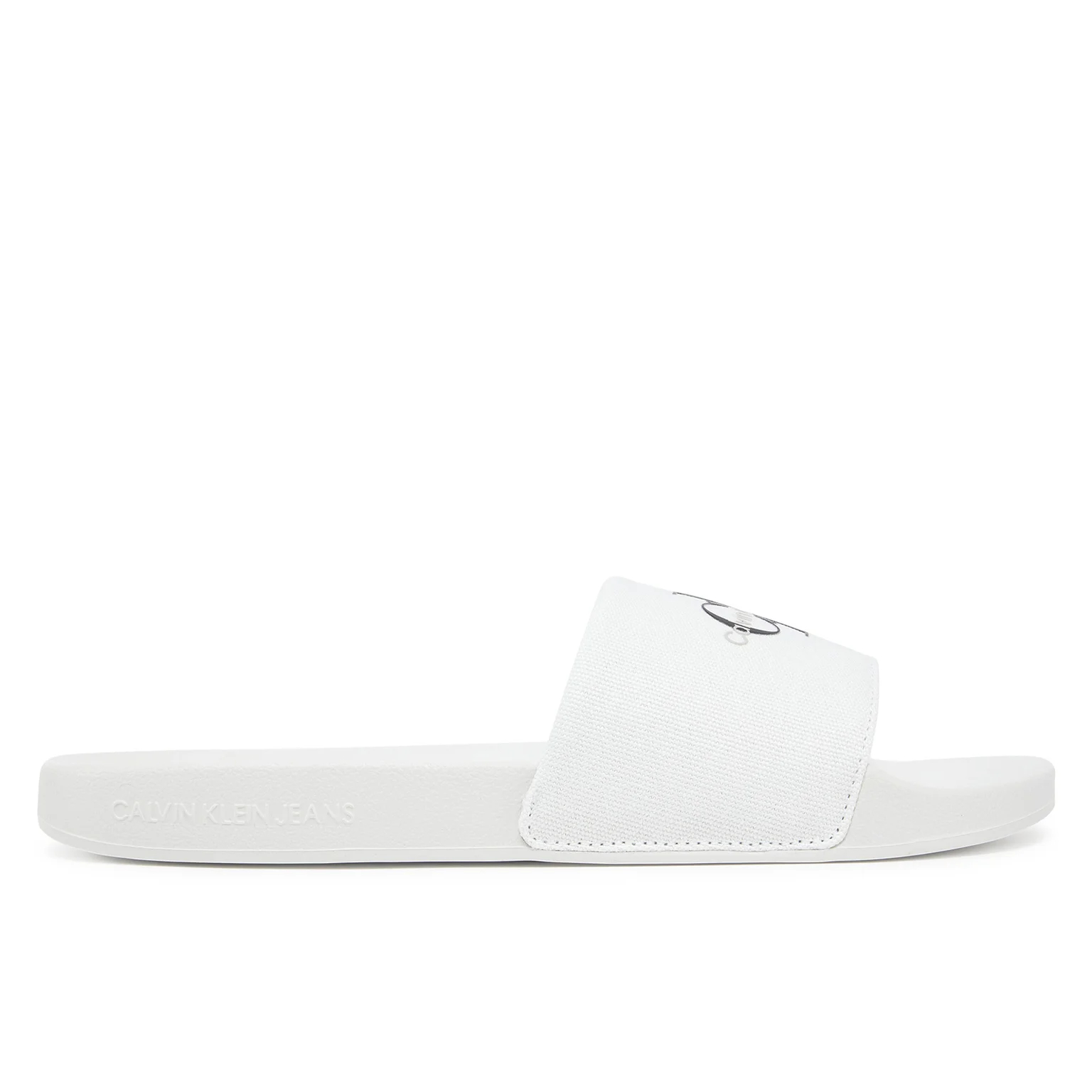 Ανδρικές Παντόφλες Slide Calvin Klein YM0YM01271 0K4 Λευκές Ανδρικές Παντόφλες Slide Calvin Klein YM0YM01271 0K4 Λευκές