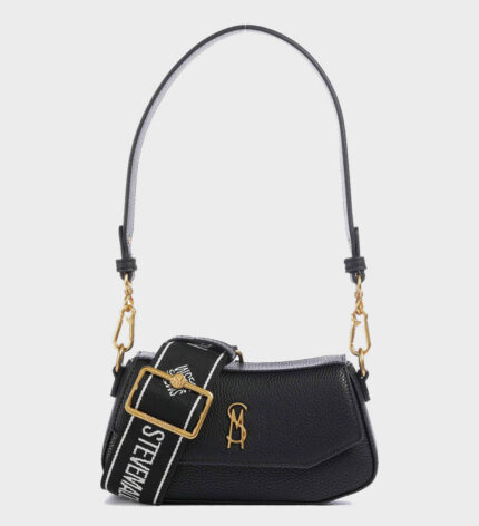 Γυναικεία Τσάντα Ώμου/Χιαστί Steve Madden BTaiga SM13001653-02002-B-G Μαύρο/Χρυσό