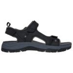 Ανδρικά Ανατομικά Πέδιλα Skechers Rigdon 205139-BLK Μαύρα