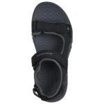 Ανδρικά Ανατομικά Πέδιλα Skechers Rigdon 205139-BLK Μαύρα