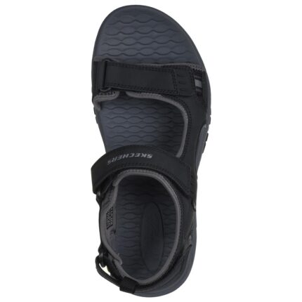 Ανδρικά Ανατομικά Πέδιλα Skechers Rigdon 205139-BLK Μαύρα
