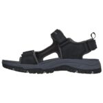 Ανδρικά Ανατομικά Πέδιλα Skechers Rigdon 205139-BLK Μαύρα