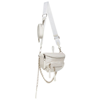 Γυναικεία Τσάντα Μέσης Steve Madden Bmaximap SM13001701-04004-WHT Λευκή
