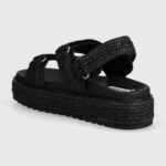 Γυναικεία Σανδάλια Flatforms Steve Madden Bigmona SM11003034-02002-00S Μαύρα