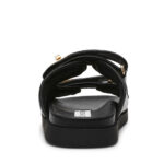 Γυναικεία Δερμάτινα Σανδάλια Steve Madden Schmona SM11003714-03001-017 Μαύρα