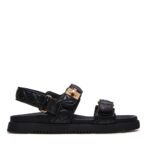 Γυναικεία Δερμάτινα Σανδάλια Steve Madden Mona-Q SM1003792-03001-055 Μαύρα