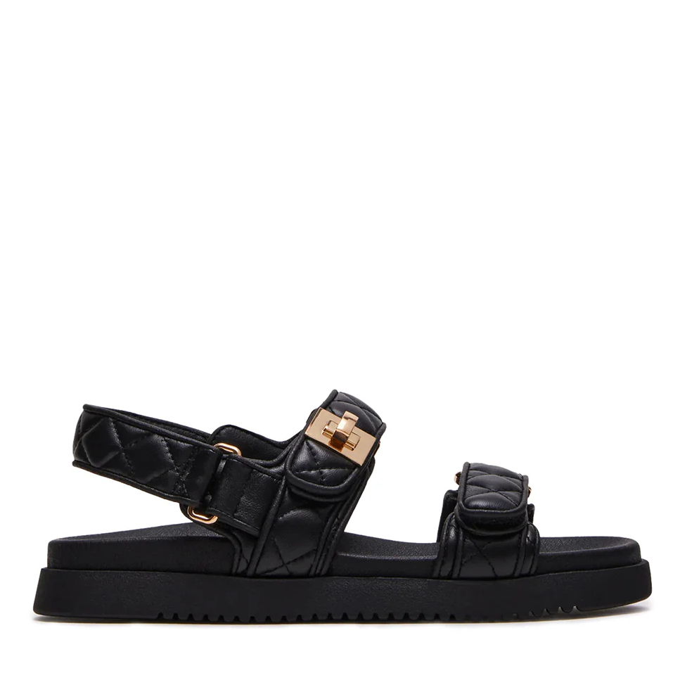 Γυναικεία Δερμάτινα Σανδάλια Steve Madden Mona-Q SM1003792-03001-055 Μαύρα Γυναικεία Δερμάτινα Σανδάλια Steve Madden Mona-Q SM1003792-03001-055 Μαύρα