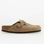 Ανατομικά Δερμάτινα Σαμπό Birkenstock Boston 0960811 Tobacco Regular Fit