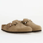 Ανατομικά Δερμάτινα Σαμπό Birkenstock Boston 0960811 Tobacco Regular Fit