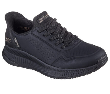 Γυναικεία Ανατομικά Sneakers Skechers Bobs Squad 117740/BBK Μαύρα