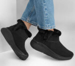 Γυναικεία Ανατομικά Μποτάκια Skechers Elite 2.0 144366/BBK Μαύρα